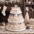 Leelosp 20 Set Snowflake Soaps Christmas Baby Shower Favors for Guests - Image 5