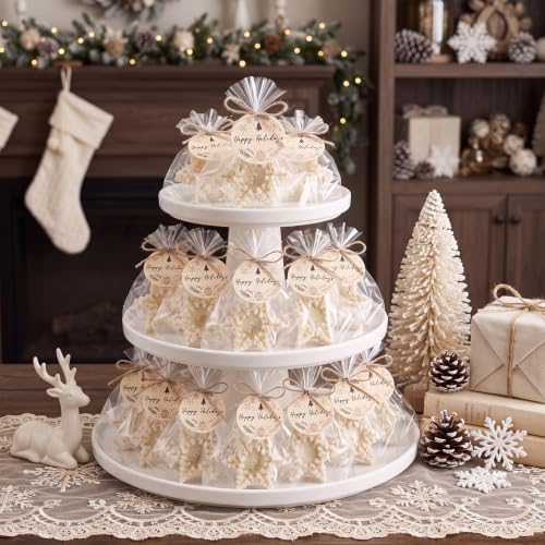 Leelosp 20 Set Snowflake Soaps Christmas Baby Shower Favors for Guests - Image 5
