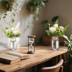 12 Pcs Mason Jar Table Centerpiece Floral Table Centerpiece Vases with Flower for Wedding Reception Party Decor - Image 4