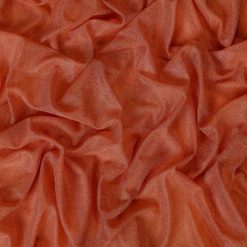 Pack of 30 Yard Chiffon Drapery Fabric, 60" Wide, Multiuse - Terracotta - Image 5