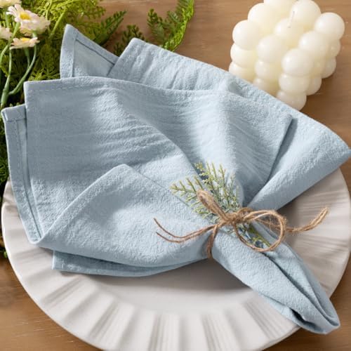 Cloth Napkins Fall Washable Reusable Linen Wedding Party Home Table Decor by Socomi