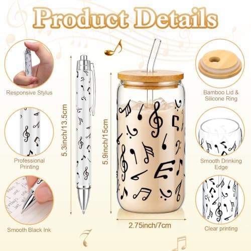 LemonRoad 24 Pcs Music Gifts Bulk for Women, Music Lover Party Favor - Image 3
