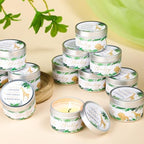 MTLEE Jungle Animal 24 Pcs Baby Shower Party Favors Candles Lavender Scented Baby Shower Favors for Guests Rustic Tealights Candles Gender Reveal Return Gifts(Gold, 1.2 oz) - Image 4