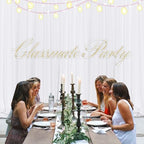 MEETSKY White Backdrop Curtains,Photo Birthday Backdrop,5ft x 10ft,2 Panels - Image 5