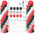 Balloon Column Stand Kit, 2 Sets with 100 Balloons & Adjustable Bases by MLOLMSmileandSurprise