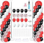 Balloon Column Stand Kit, 2 Sets with 100 Balloons & Adjustable Bases by MLOLMSmileandSurprise