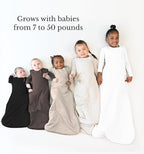 KYTE BABY Sleep Bag 1.0 TOG, Rayon Made From Bamboo Wearable Blanket, Dual Zipper For Infants And Toddlers Nursery Essentials - Image 4