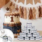 50Set Baby Shower Candle Party Favors Western Cowboy Lavender Scented Candles Bulk Favors for Guests Girl Boy Baby Shower Gender Reveal Party Gifts (Cowboy) - Image 6