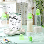 Trelaco 12 Pcs Baby Shower Bottle Chug Game, Leaves, Green - Image 4