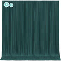 10ft x 15ft Emerald Green Wrinkle Free Backdrop Curtains for Wedding Party Backdrops Curtain Drapes Fabric Decorations Photo Back Drop Cloth for Baby Shower Photography Stage Reception by Tao-GePartyDecorations