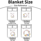 Personalized Baby Milestone Blanket for Boys Girls Baby Month Blanket- First Year Calendar Monthly Growth Chart - Giraffe Print Halloween Birthday Gifts for Infant Todder - Image 7