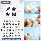 wookidel 118PCS Baby Shower Games Kit, Baby Blocks for Baby Shower - Image 4