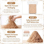 AFOROEOA Crinkle Cut Paper Shred Filler 4.4LB/2KG Bulk, Kraft Brown Paper Gift Basket Filler for Christmas Thanksgiving Halloween Birthday Hamper Packaging, Shredded Paper for Gift Boxes, Kraft - Image 4