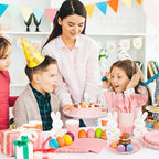 LIYH 350 Pcs Pink Paper Plates and Napkins - 50 Guest Light Pink Party Supplies Include Scalloped Plates Cups Plastic Spoons Forks Knives for Baby Shower Birthday Party - Image 5