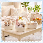 OBreezify 20 Sets Small Woven Gift Basket with Handle, 12"x 8"x 5" - Image 6