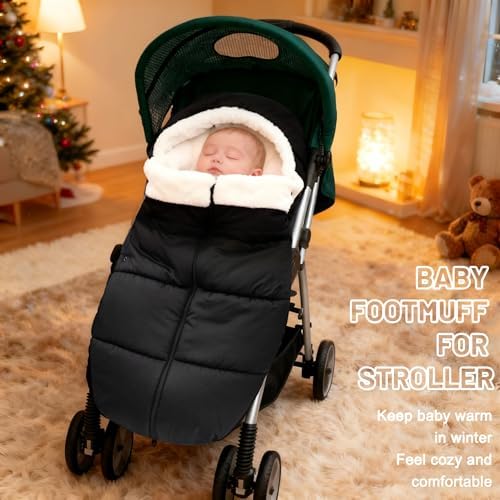 Winter Bunting Bags Universal, Baby Stoller Sleep Bag, Toddler Footmuff - Image 7