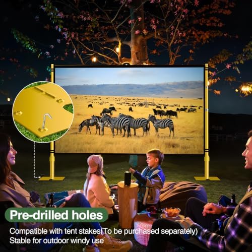 EMART 8.9x10ft Heavy Duty Backdrop Stand Frame with Adjustable Pipe,Gold - Image 6