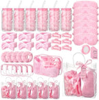 48 Pcs Baby Shower Game Prizes Gift Set for Guests, Pink by Acellegic