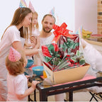 Hoolerry 60 Pcs Gift Basket Set, 20 Kraft Trays with Cellophane Bags - Image 6