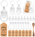 50Pcs Popping Bottle Openers Baby Shower Party Favors for Guests, Silver Bottle Opener Return Gift and Souvenirs with Organza Bags Thank You Cards for Theme Decoration Supplies（Silver） by KBDHYY