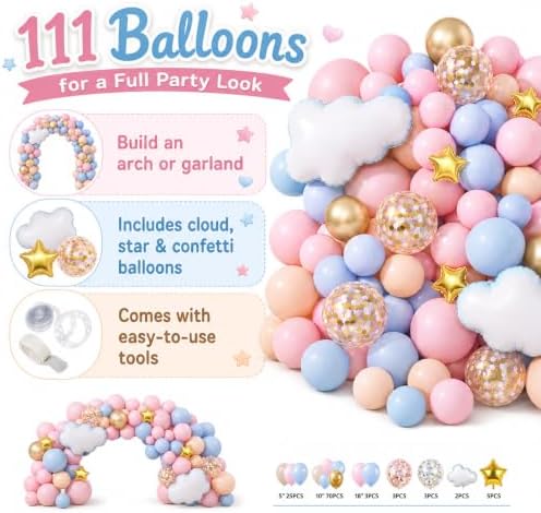 Gender Reveal Party Supplies for 50 Guests - Image 3
