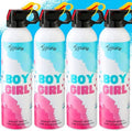 Large Gender Reveal Fire Extinguisher Set for Newborn Baby, 4Pcs Blue Gender Reveal Smoke Bombs, Color Blaster for Cool Gender Reveal Ideas, Confetti Power Cannon Shooter Party Supplies by Trpoima