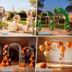 7.2FT 6FT Wedding Arch Backdrop Stand Set of 2, Balloon Arch kit - Image 6