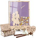 Personalized Wedding Guest Book Alternative Drop Box, Enchanted Night Theme by Handmade