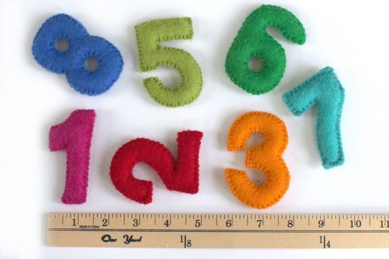 Counting Set- Monthly Milestone 3” Numbers- Rainbow - Image 4