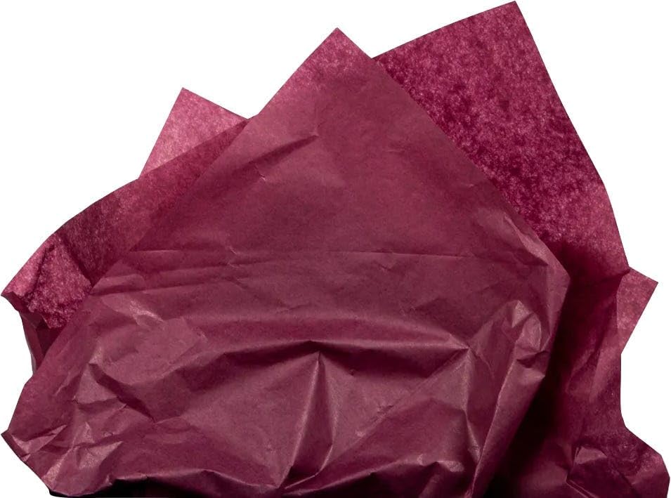 JAM Paper Tissue Paper - Burgundy - 100 Sheets/Pack by JAMPaper
