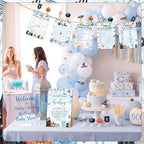 Patelai 321 Pcs Baby Shower Games Supplies, Blue Halloween - Image 6