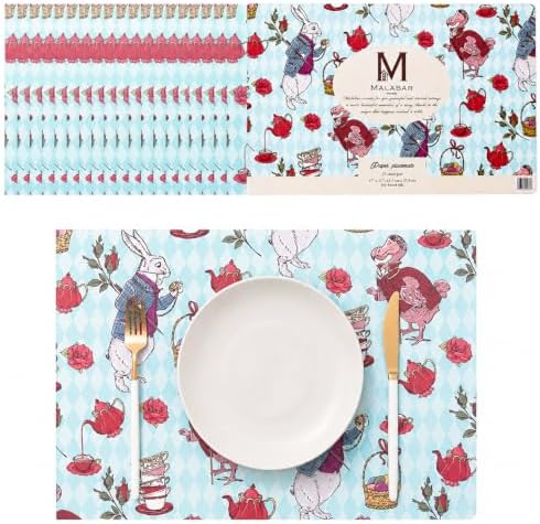 Paper Placemats Design – Bunny Brew Whimsical Tea Party – Malabar Home - Image 2
