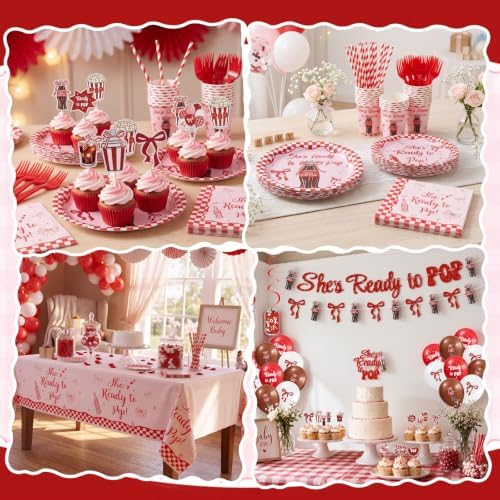 202Pcs Ready to Pop Baby Shower Decorations Kit for 24 Guests - Image 5