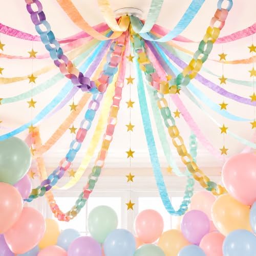 300 Sheets Paper Chain Garland Kit for Party Decorations by Unknown