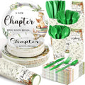 Dandat 350 Pcs Baby Shower Set, Storybook, Green by Dandat