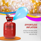 Party Factory Disposable Helium Tank for Balloons – Fills Up to 50 Standard 9-Inch Latex Balloons – Portable Balloon Helium Tank for Parties, Birthdays & Celebrations - Image 5