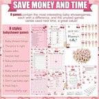 Funnymoom 426 Pcs Cherry Baby Shower Games for Girl, 8 Activity Pack - Image 4