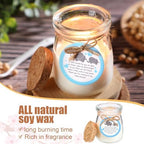 Threlaco 20 Pcs Elephant Baby Shower Favor Candle Glass Jar - Image 3