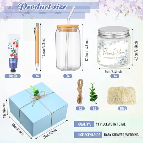 Reallnaive 43 Pcs Baby Shower Prizes for Game Winners Gifts, Blue - Image 2