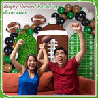 Foilswirl 34 Pieces Football Backdrop Set, Football Arch Backdrop Cover - Image 2