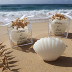 Wedding Favor Guest Bulk, White Seashell Shaped Candle Party Favors, Bridal Shower Favor for Beach Party Gifts, Baby Shower Favors for Baptism Favors (Set of 30) - Image 7