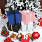 YINUOYOUJIA Large White Gift Box 3 Pack 12x12x10 Inches. - Image 5