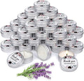 MTLEE 50 Pcs Wedding Candles Gift Favors for Guests 1 Oz, Thank You by MTLEE