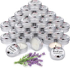 MTLEE 50 Pcs Wedding Candles Gift Favors for Guests 1 Oz, Thank You by MTLEE