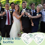 Pickmesh 50 Sets Wedding Favors Heart Magnetic Bottle Opener with Gift Box - Image 5
