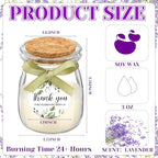 MTLEE 20 Pcs Sage Green Wedding Candle Favors Bridal Shower Gift for Guests - Image 6