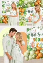 Dinosaur Baby Shower Decorations, All-in-One Decor Set - Image 7