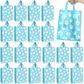 Gueevin 200 Pcs Dog Paw Plastic Bags Bulk Baby Shower Party Favor Reusable Shopping Bags for Birthday Pet Party(Blue,White) by Gueevin