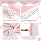 2 Pcs 7.2ft 6ft One Silly Goose Arch Backdrop Cover,Pink,Stylish - Image 3