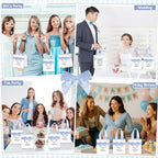 party greeting 50Pcs Wedding Gift Bags for Bridal Shower Bulk with Bow - Image 6
